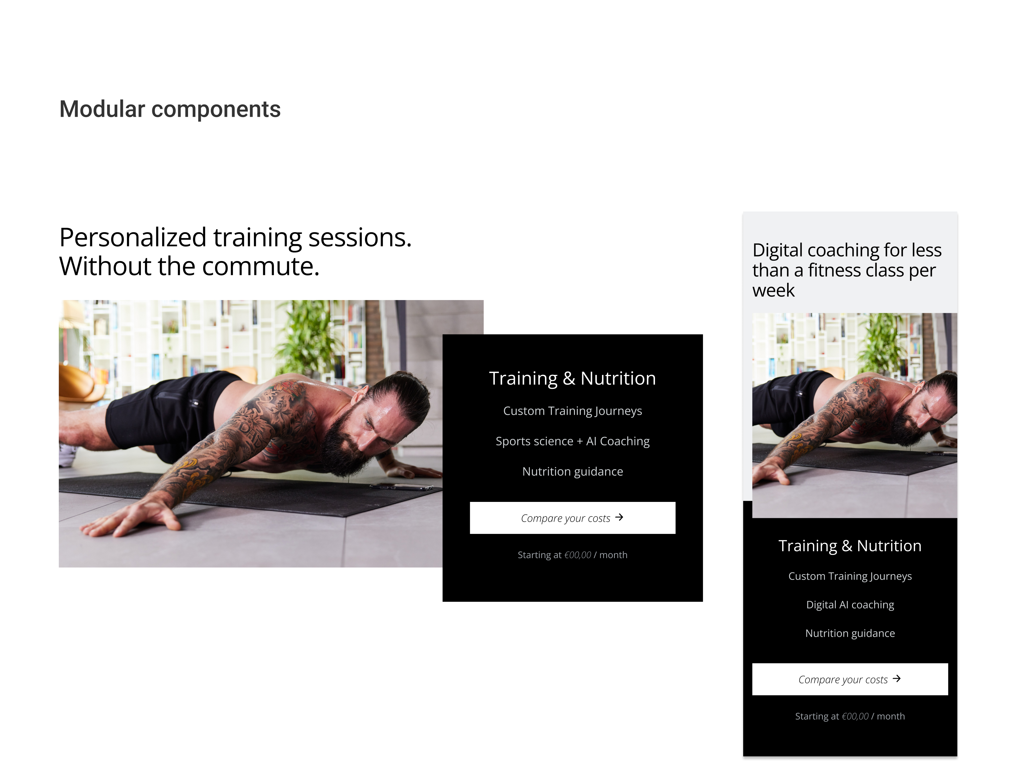 freeletics portfolio